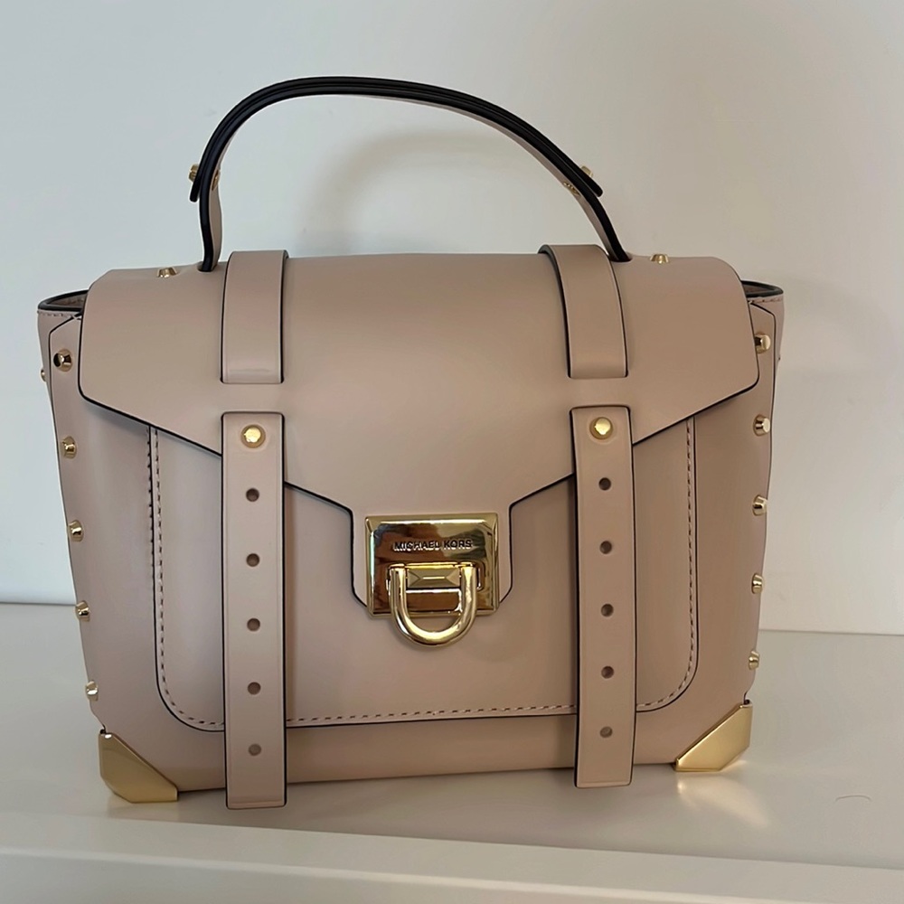 michael kors Manhattan soft pink satchel